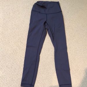 Lululemon wunder under crop high waisted